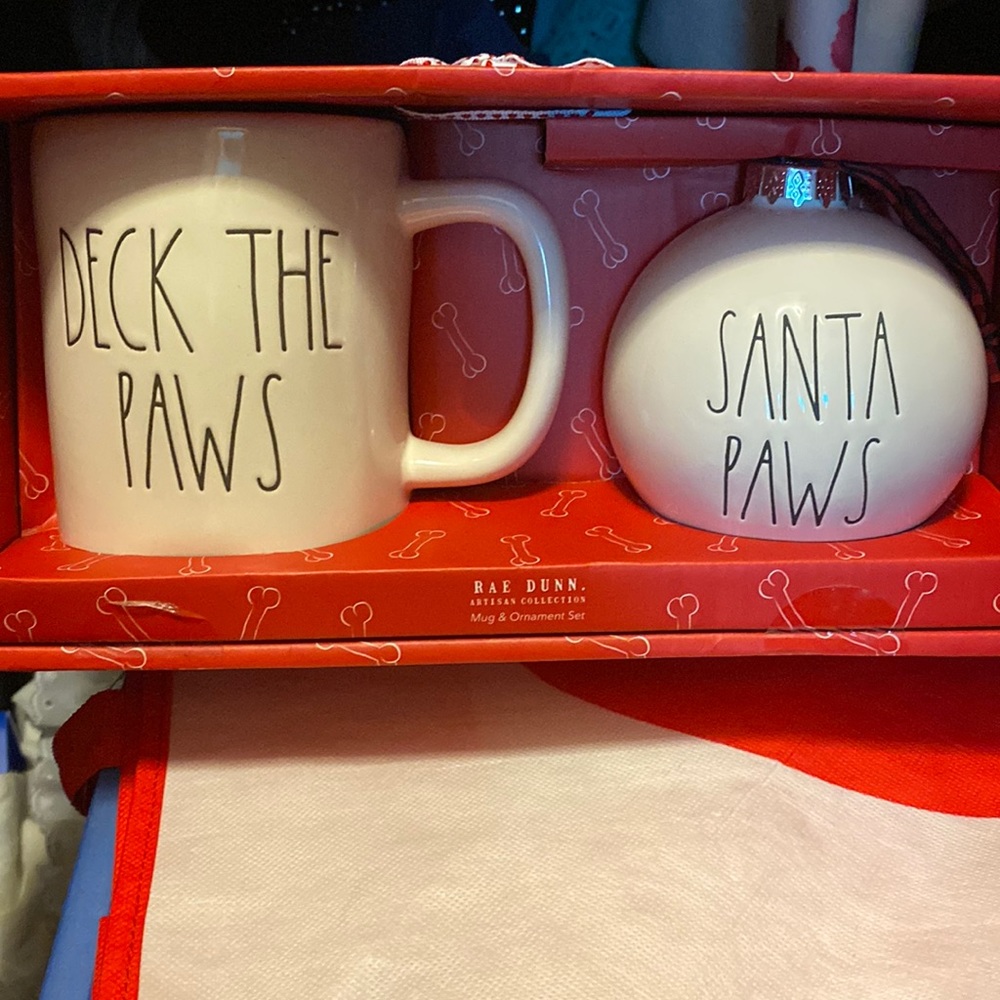 Coffee mug & ornament for dog lovers